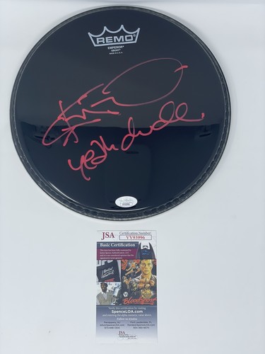 Steve autografo firmato drum - steve-o,