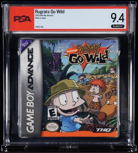 Rugrats wild gba game - rugrats,